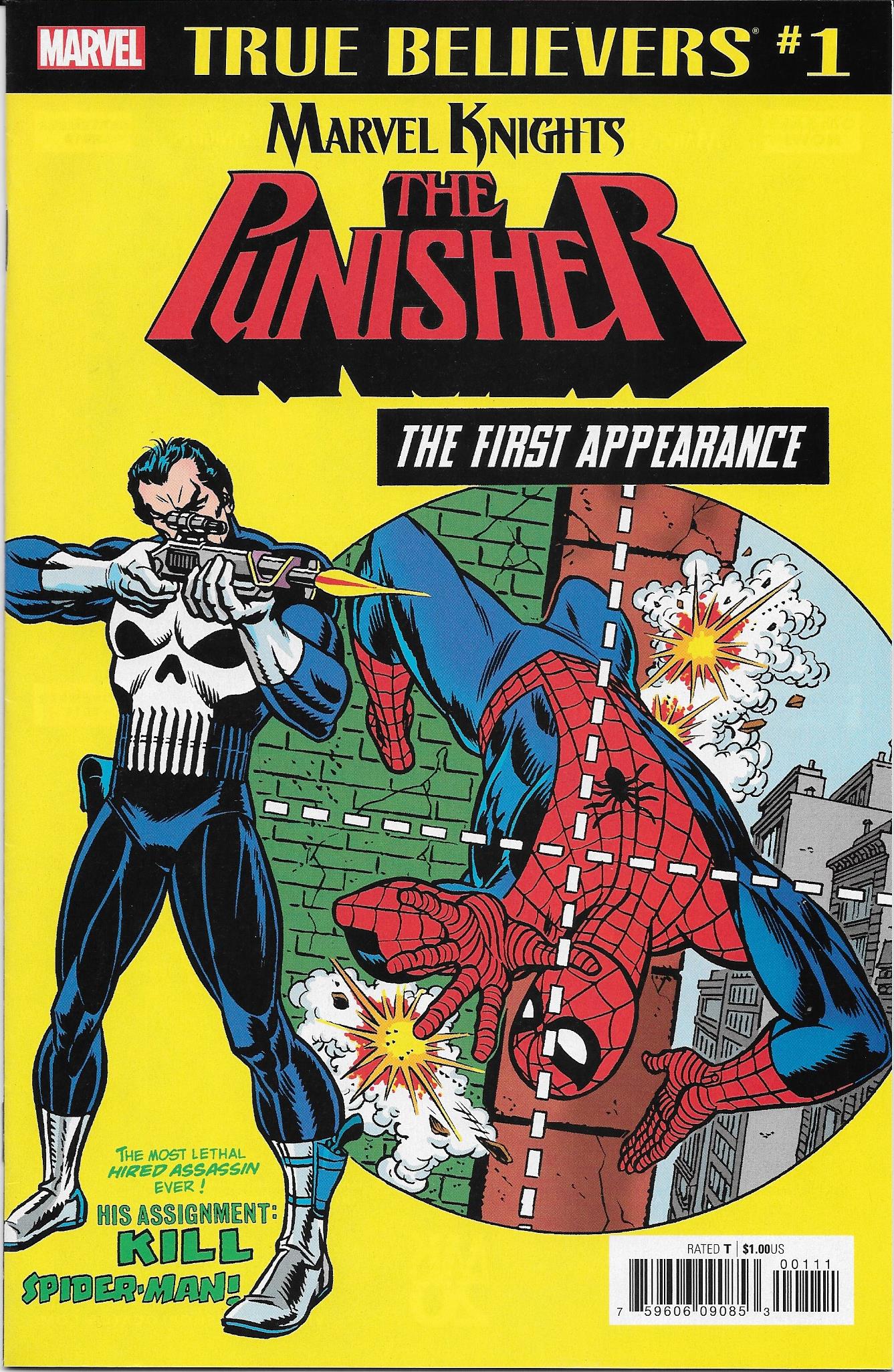 True Believers (Spider-Man 129 First App. Punisher) NM+