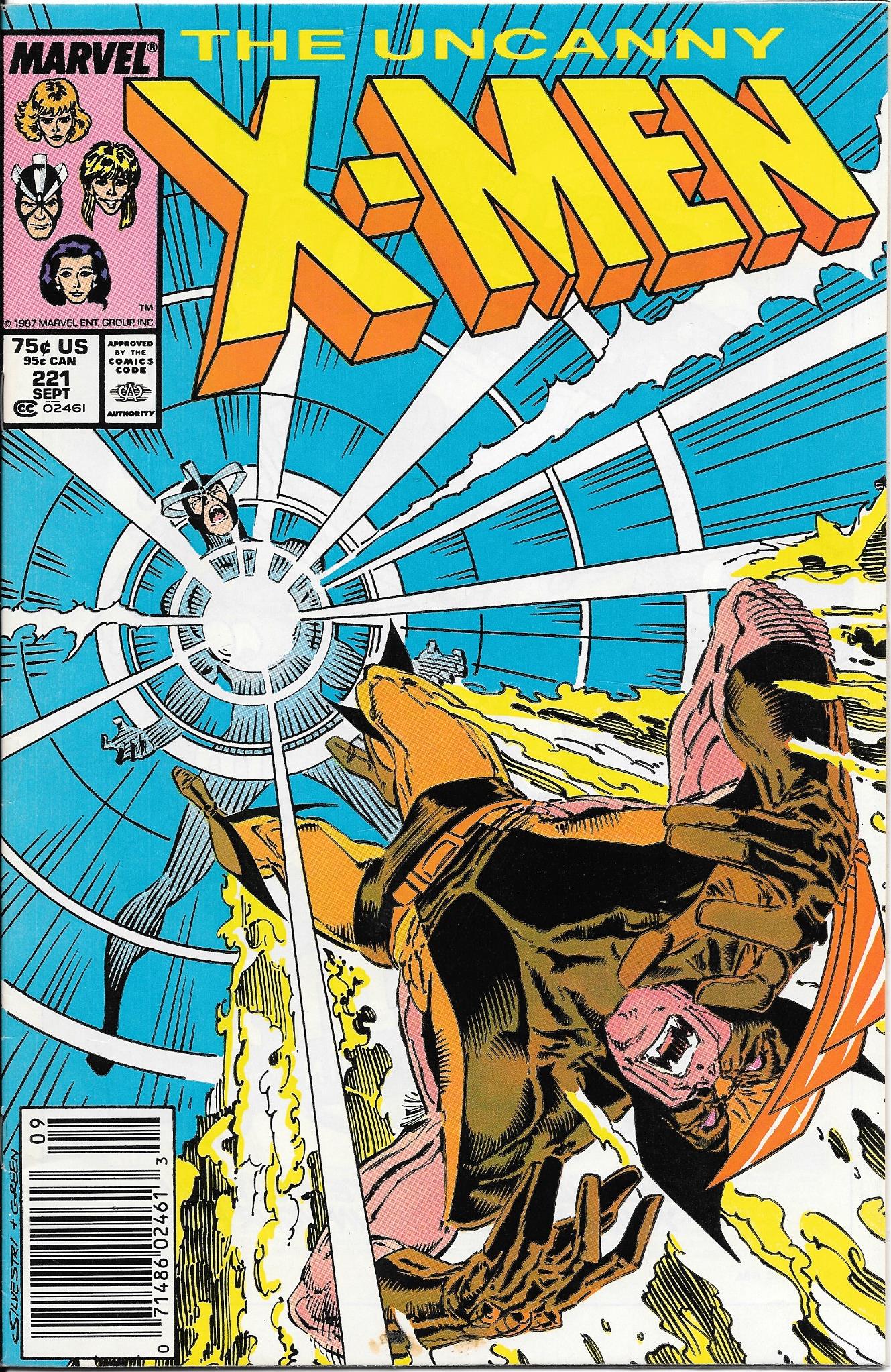 Uncanny X-Men #221 NM (Newsstand)