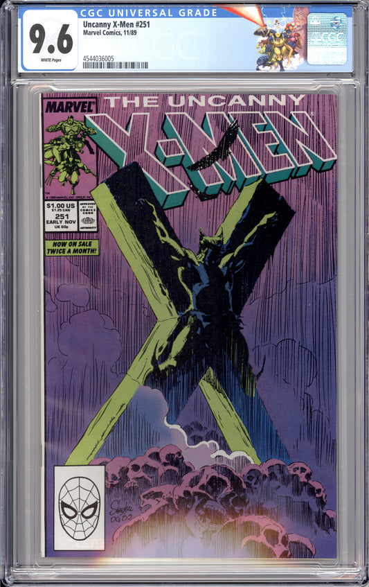Uncanny X-Men #251 (9.6) "CGC"