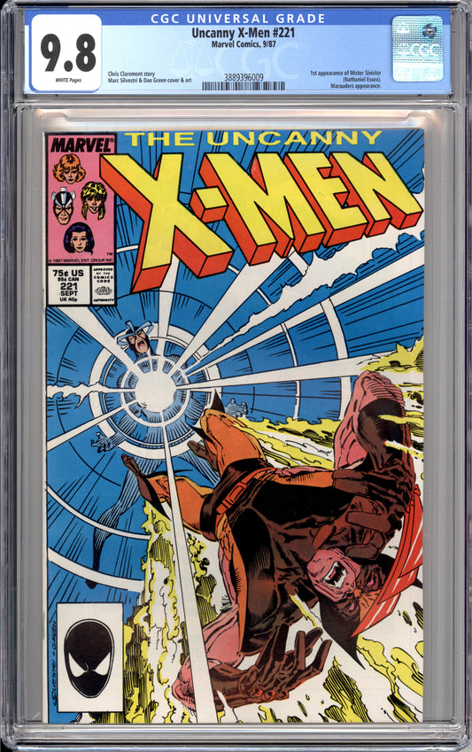 Uncanny X-Men #221 (9.8) "CGC"