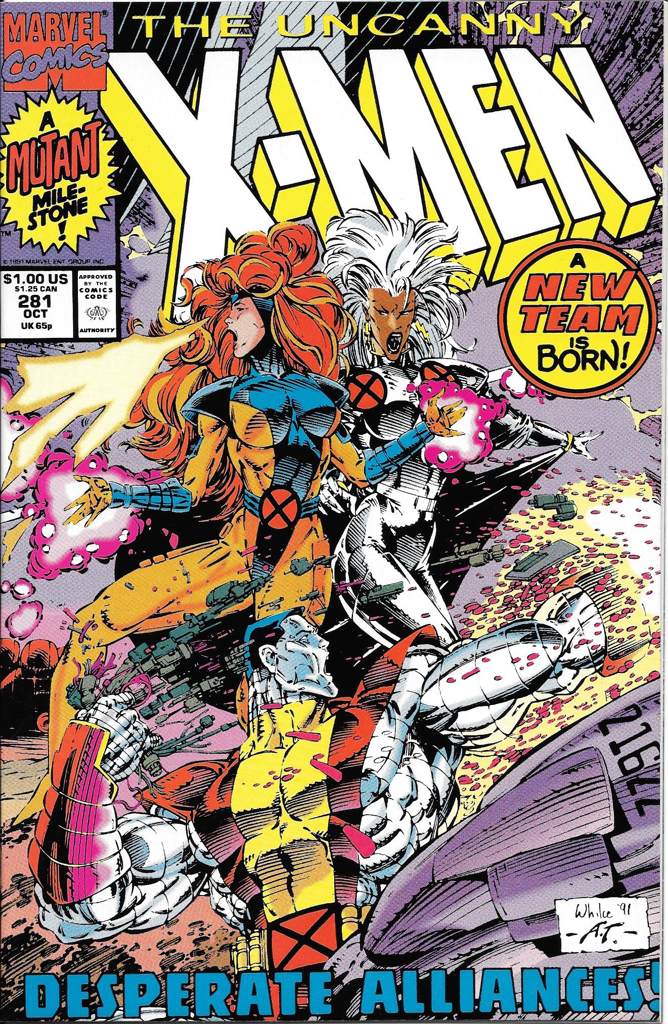 Uncanny X-Men #281 NM+