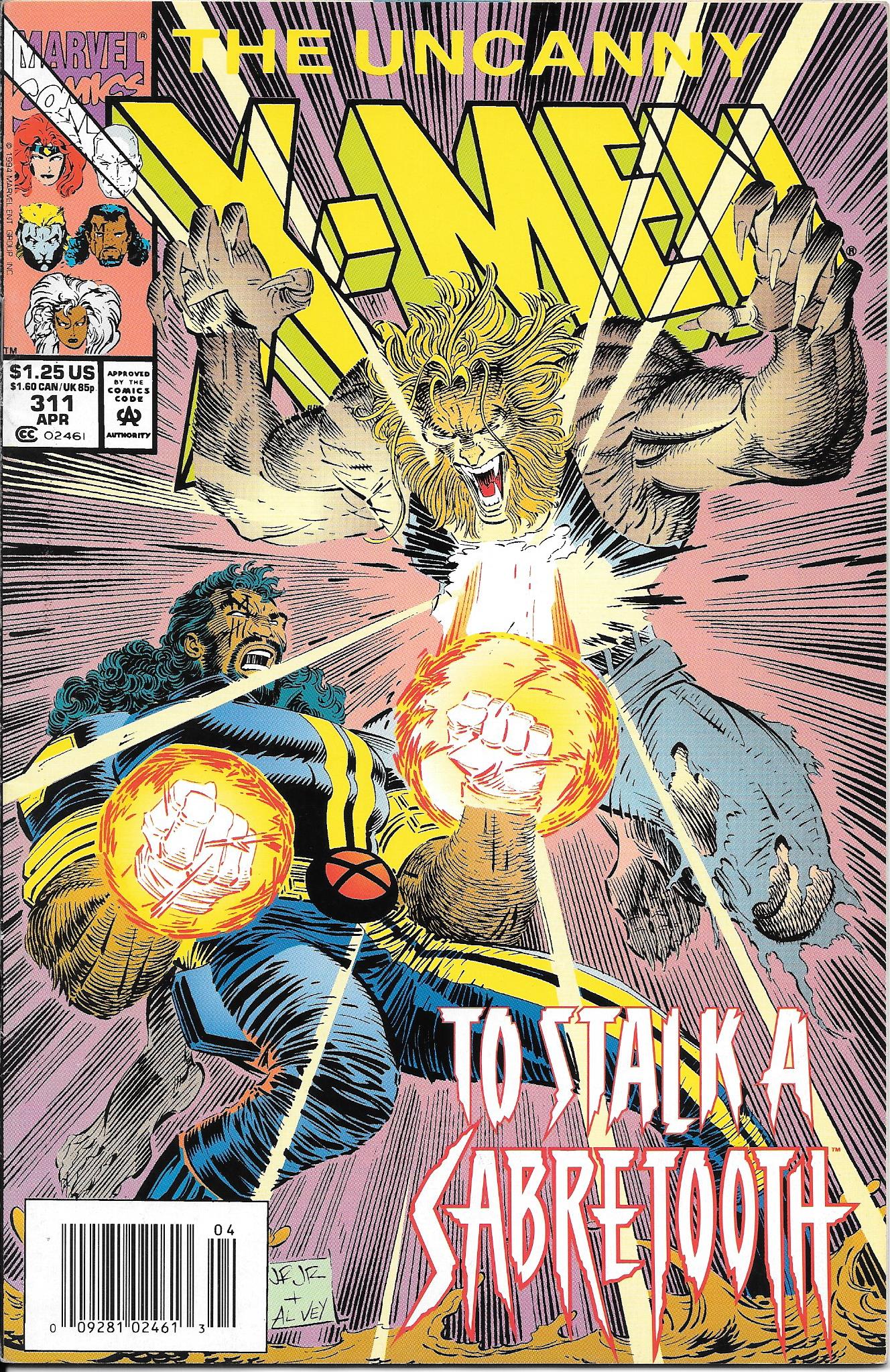 Uncanny X-Men #311 (Newsstand) NM