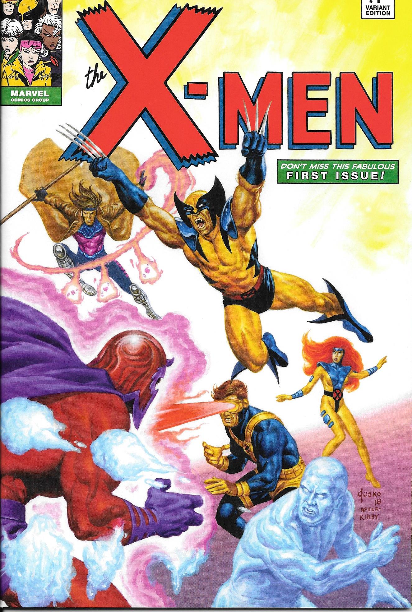 Uncanny X-Men #1 NM+ 2018 (Jusko Variant) (COA) 600 print run