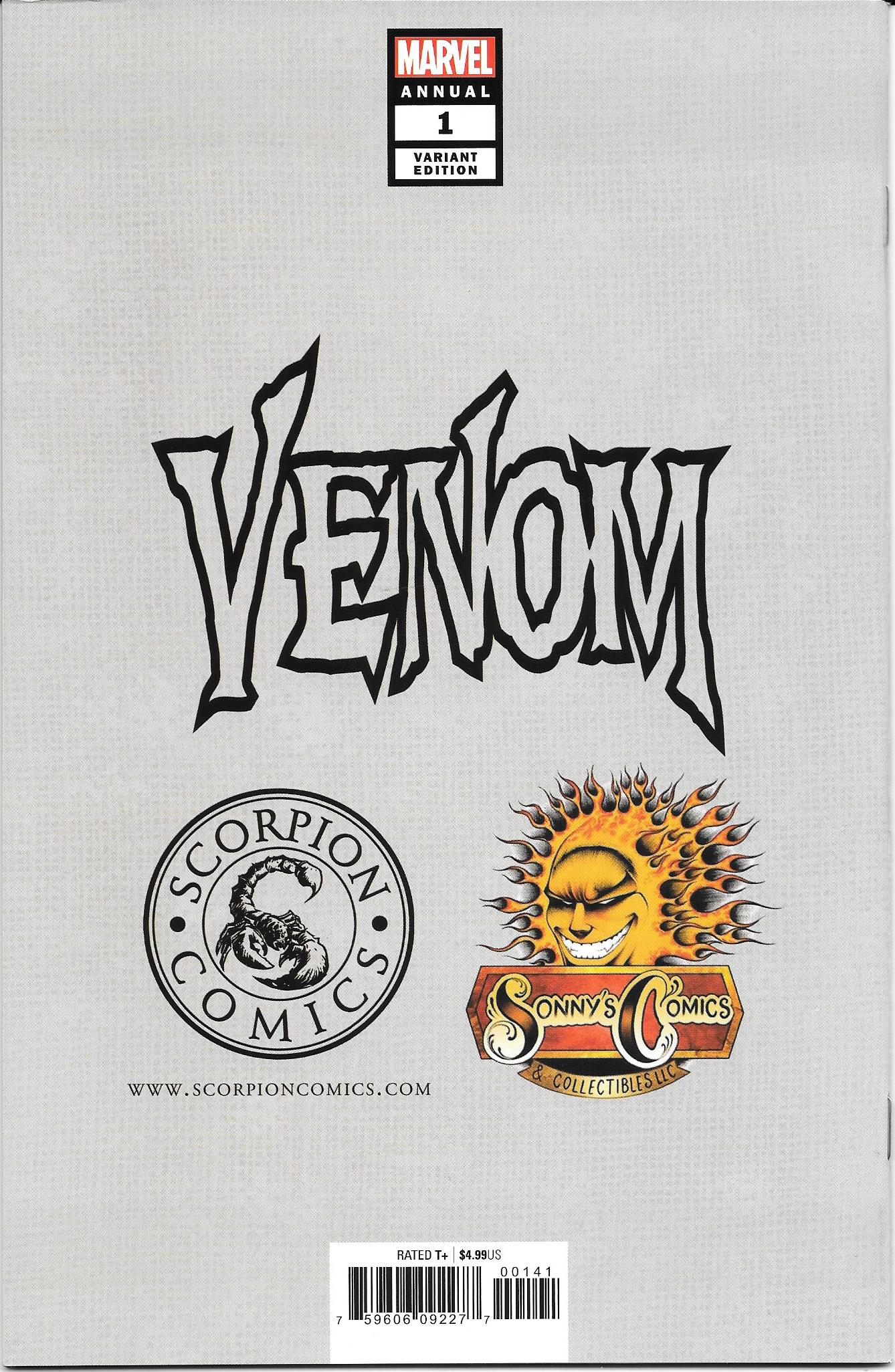 Venom Annual 1 Variant A NM+