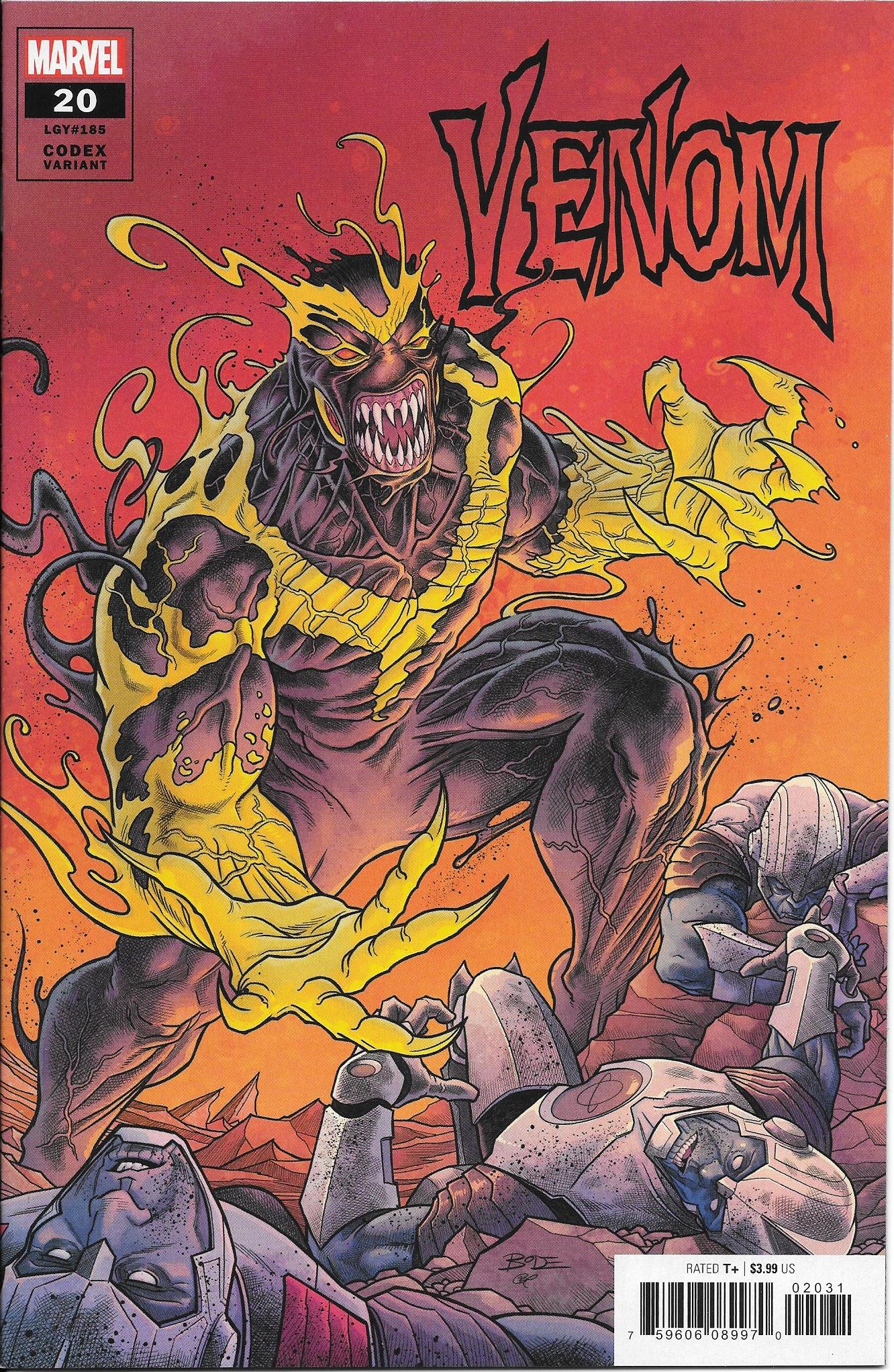 Venom #20 (Codex Variant) NM+