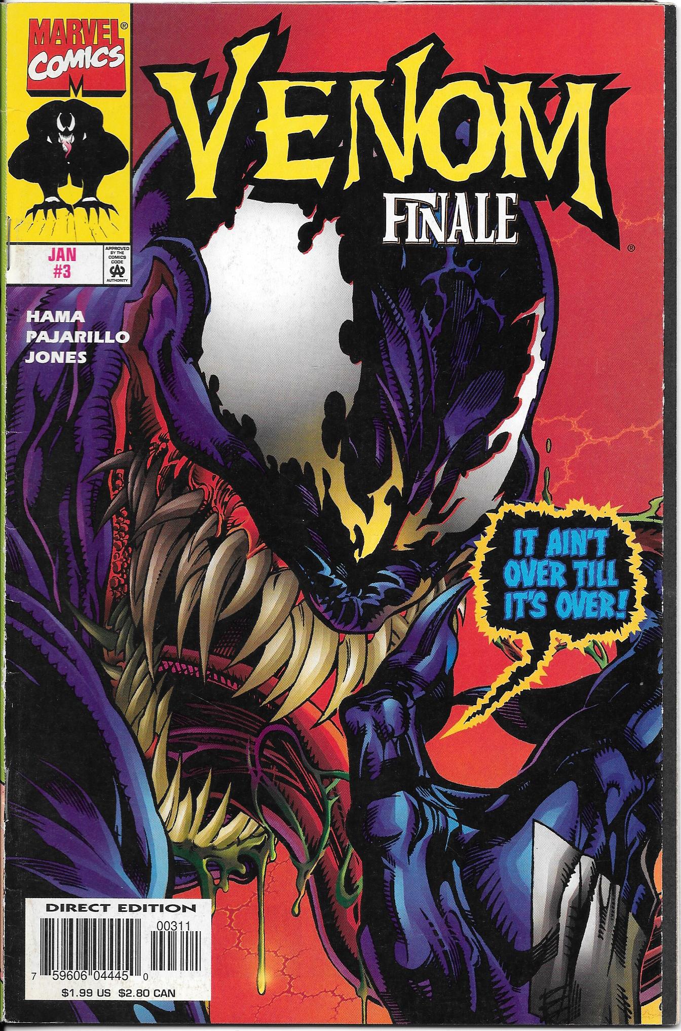 Venom the Finale #3 VF