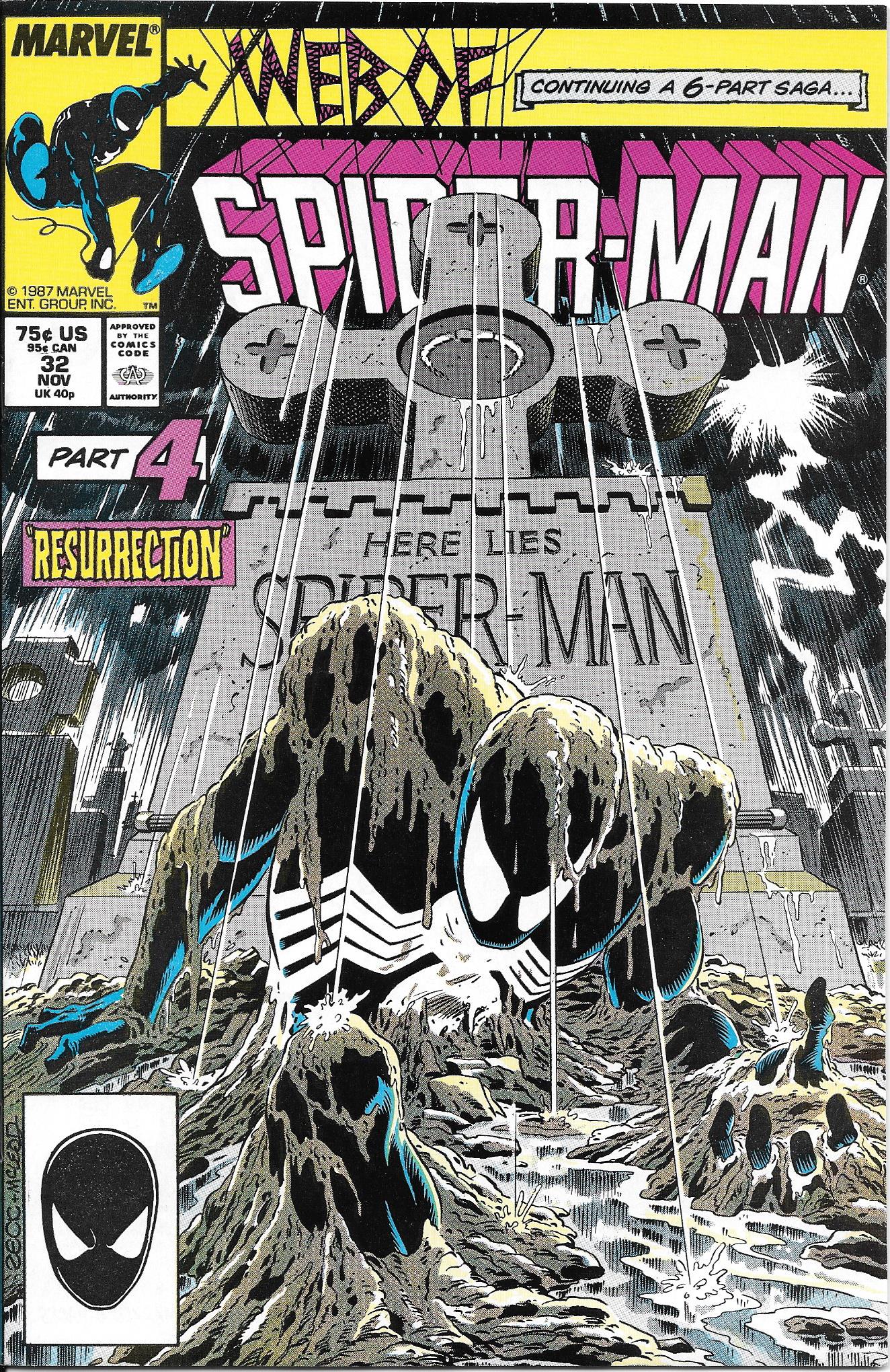 Web of Spiderman #32 NM