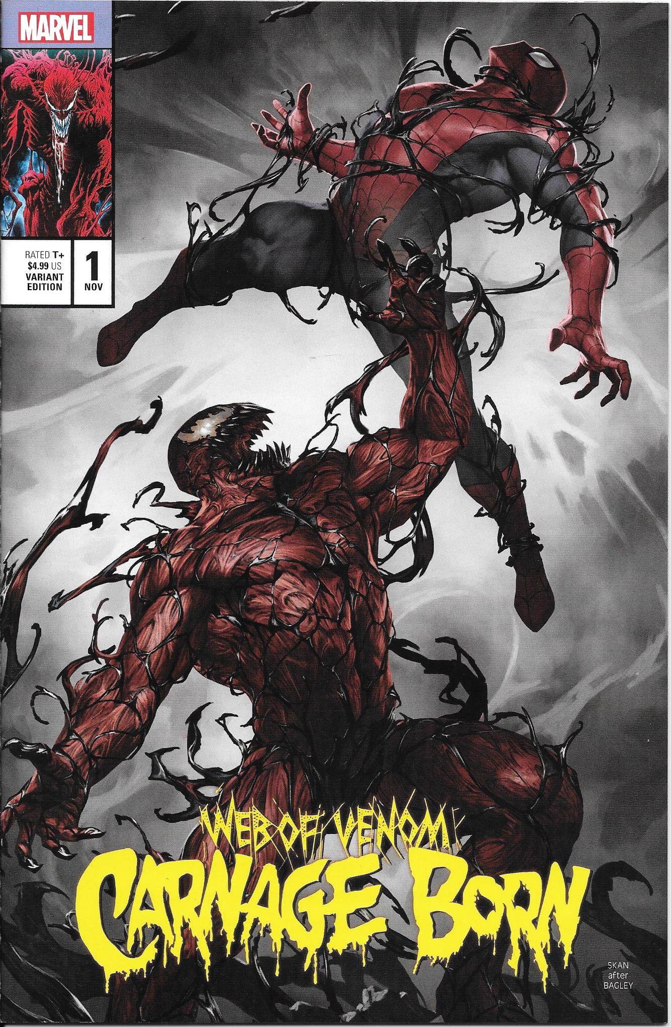Web of Venom Carnage Born #1 (Skan Variant) NM