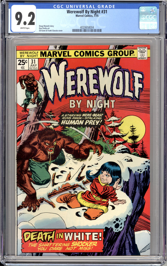 Werewolf By Nights #31 (9.2) "CGC"