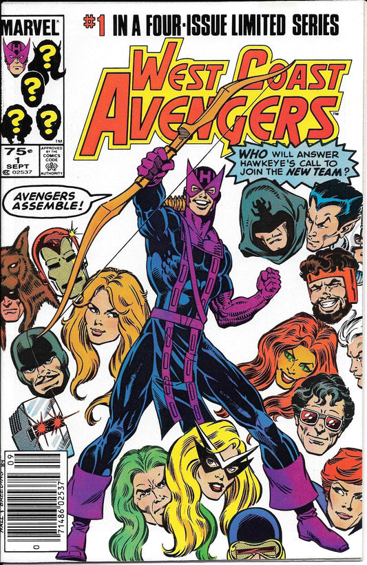 West Coast Avengers #1 (Newsstand) NM