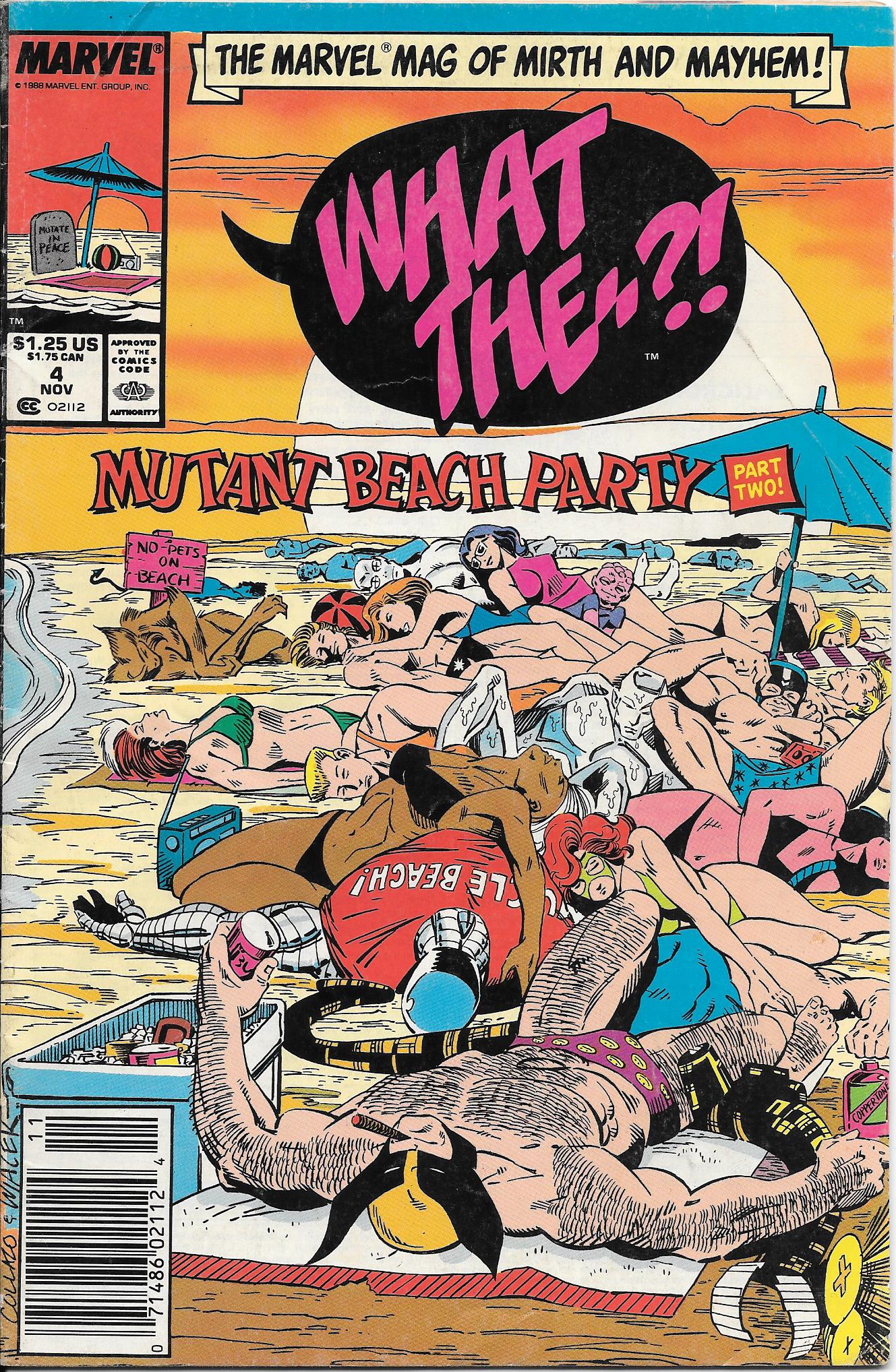 What The --! #4 (Newsstand) VG-