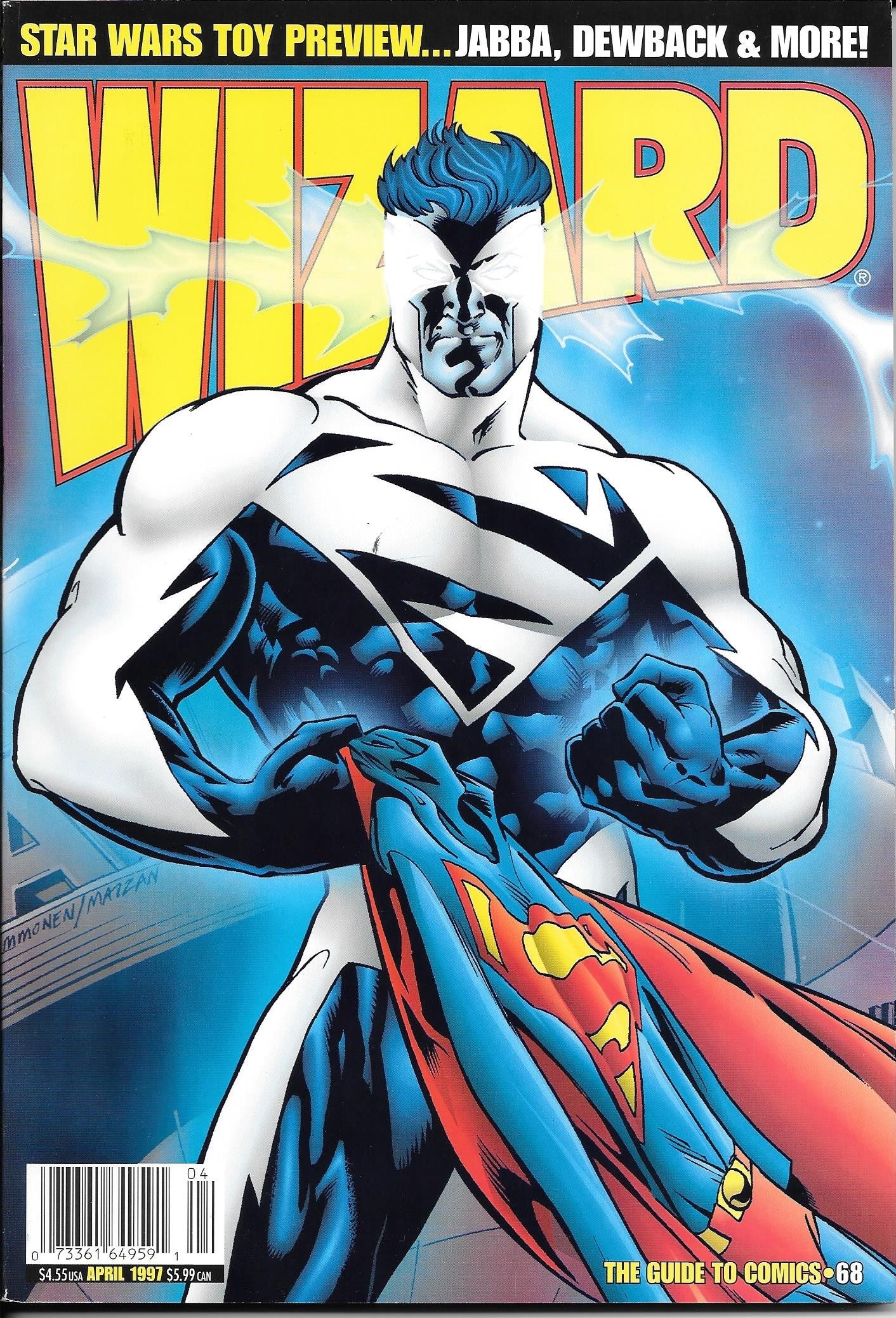 Wizard #68 NM (With Poster)