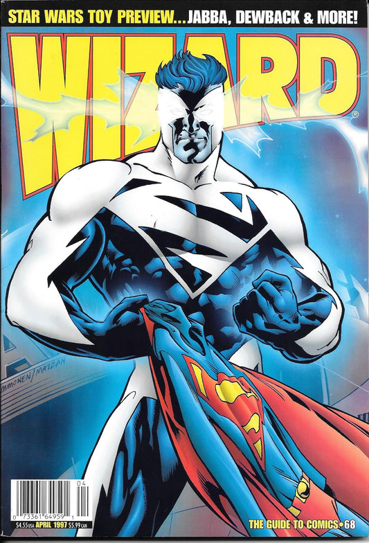 Wizard #68 NM (With Poster)