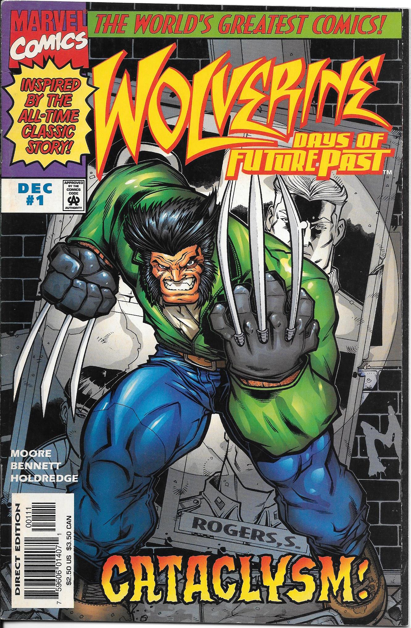 Wolverine Days of Future Past #1 VF+