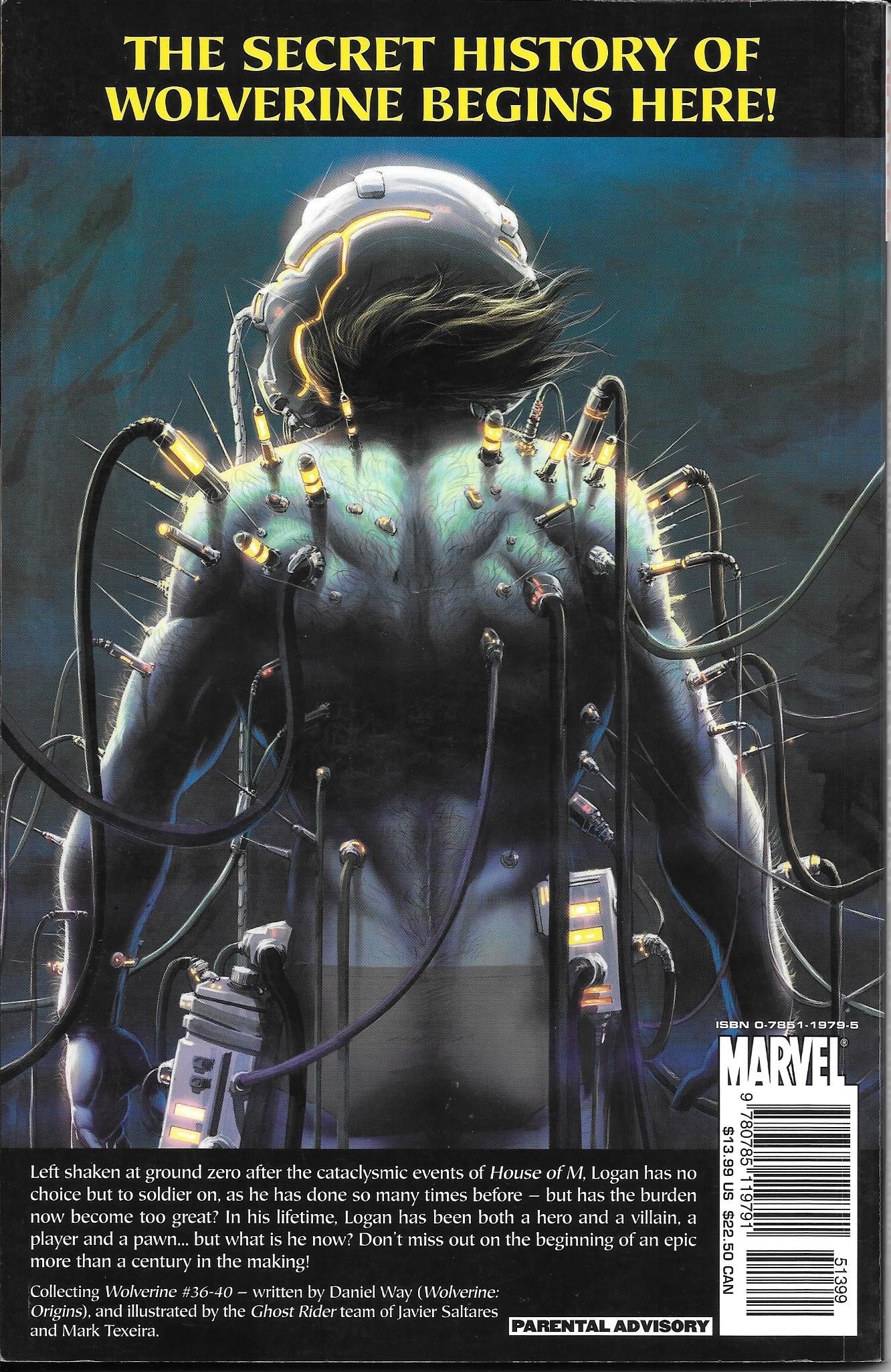 Wolverine Origin and Endings TPB VF+/-NM