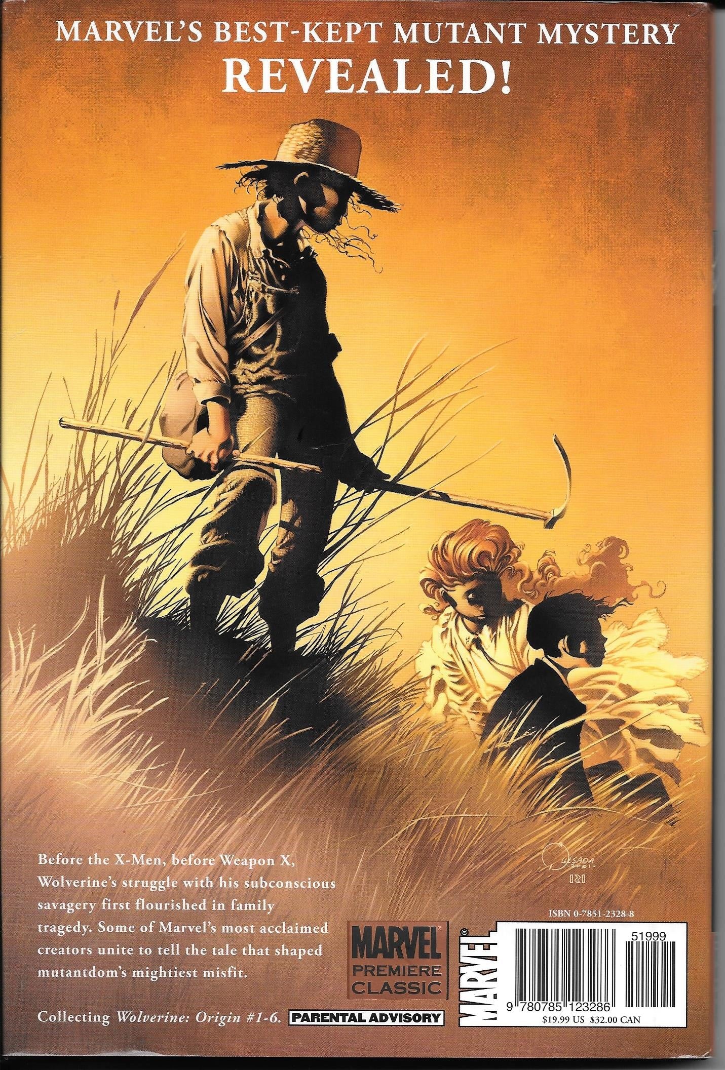 Wolverine Origin "Hardcover Book" -NM