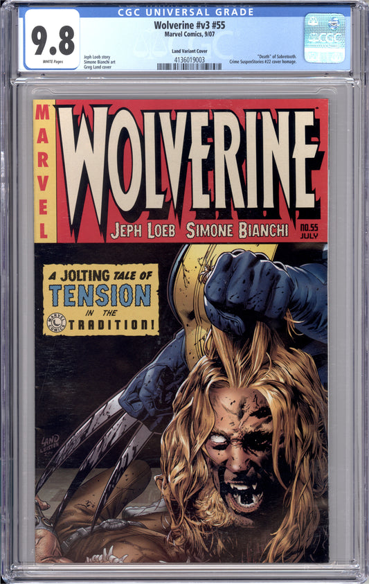 Wolverine V3 #55 (9.8) "CGC"