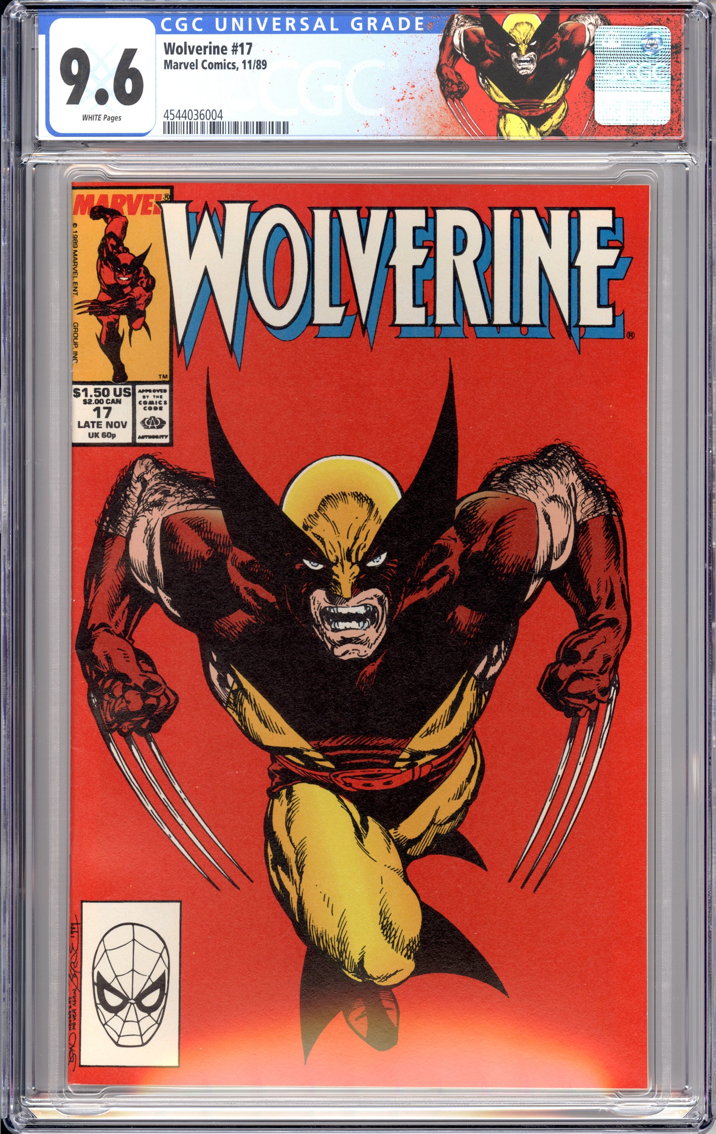 Wolverine #17 (9.6) "CGC"