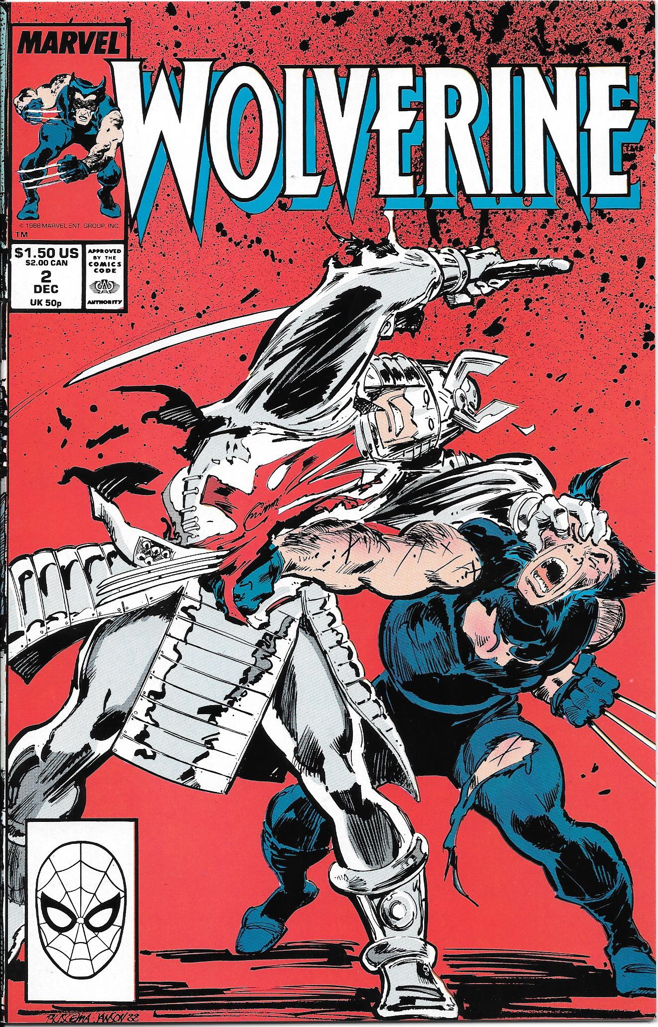 Wolverine #2 NM (1988)