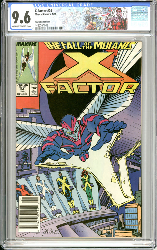 X-Factor #24 (Newsstand) (9.6) "CGC"