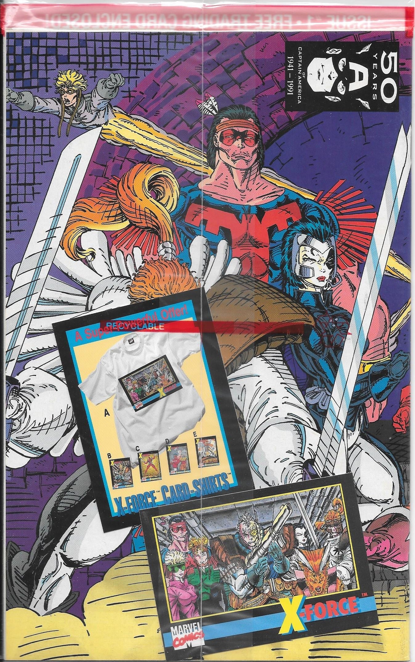 X-Force #1 NM (Poly Bagged with Card)