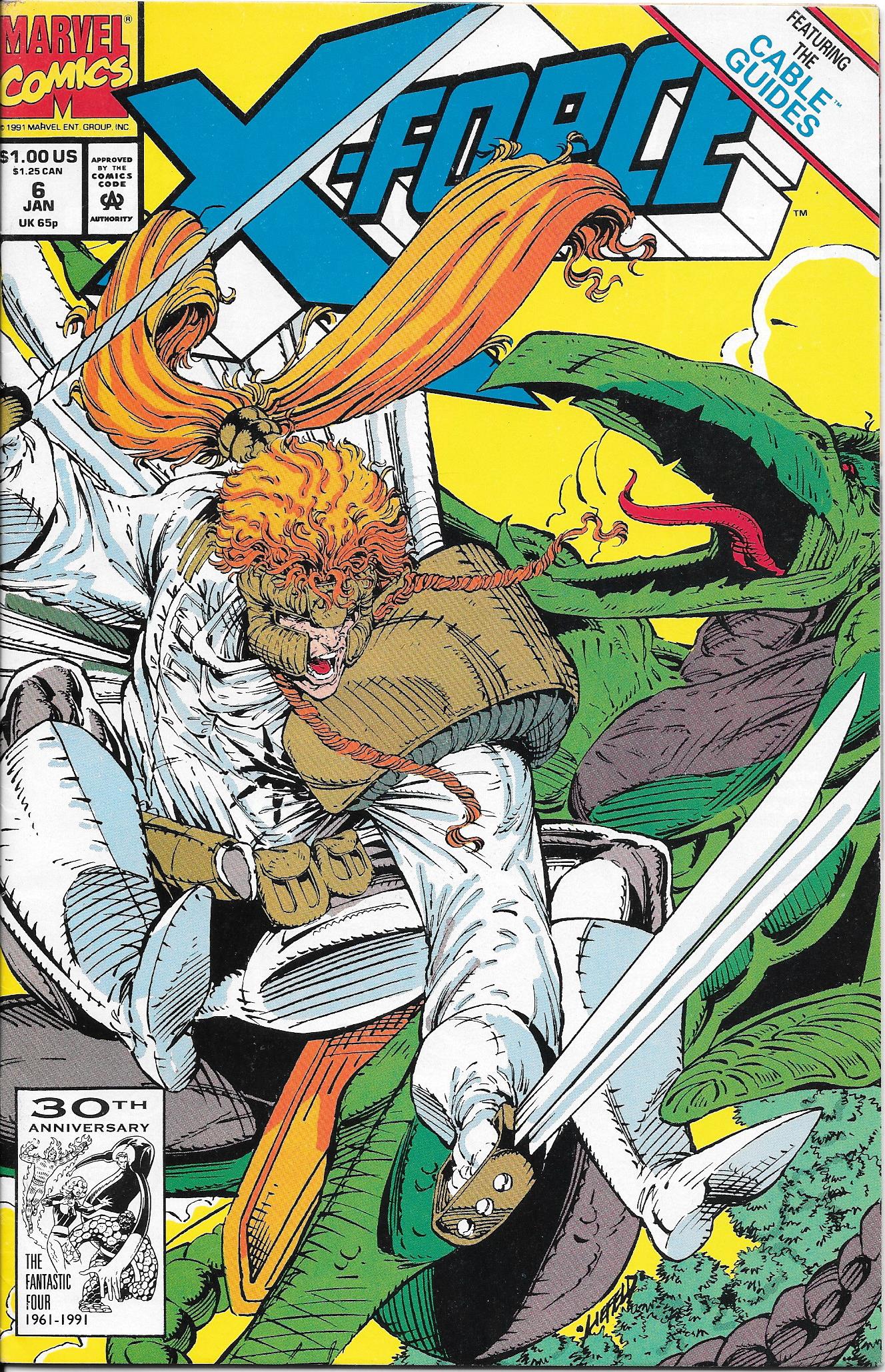 X-Force #6 VF+ NM-