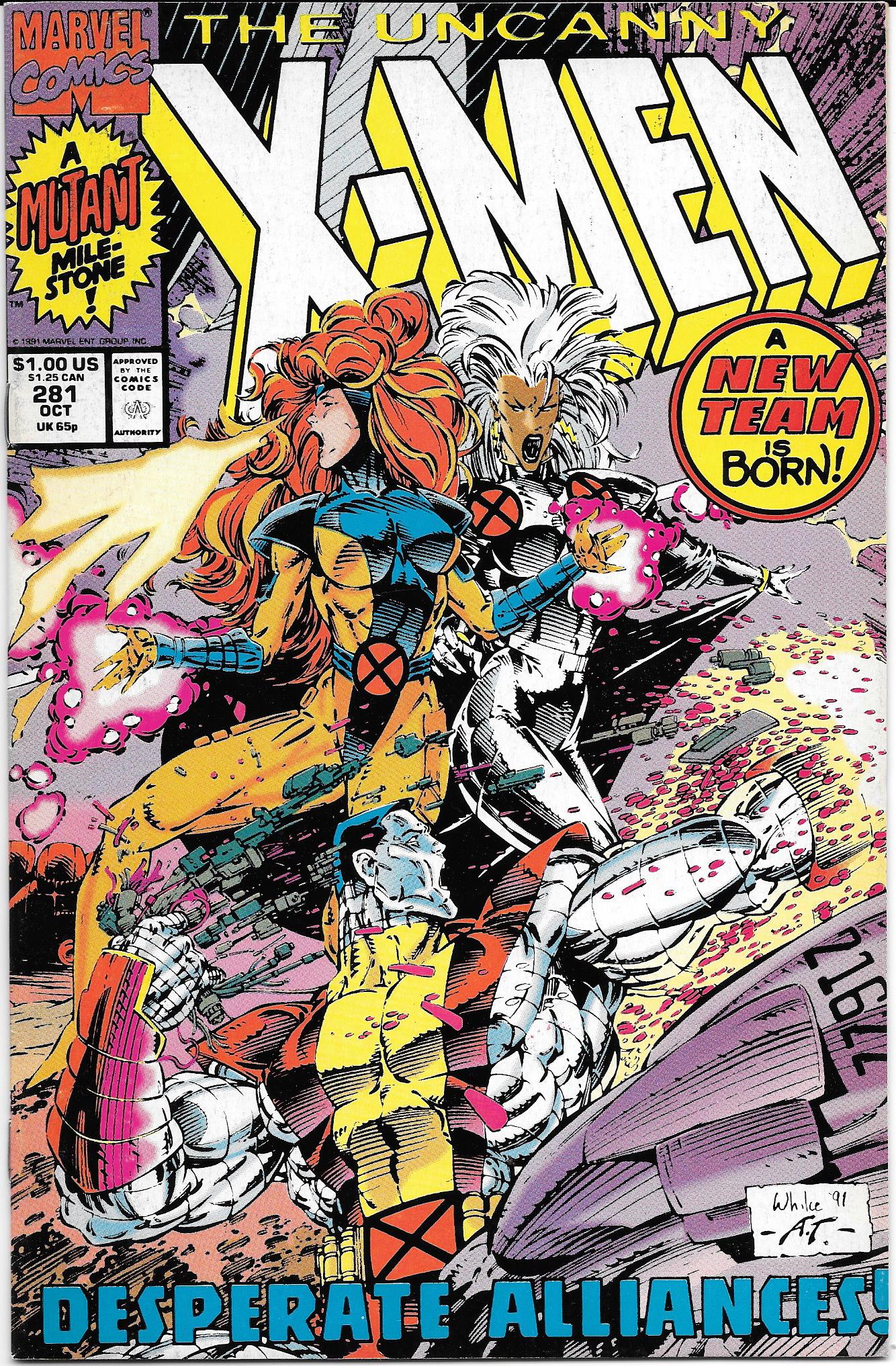 Uncanny X-Men #281 NM