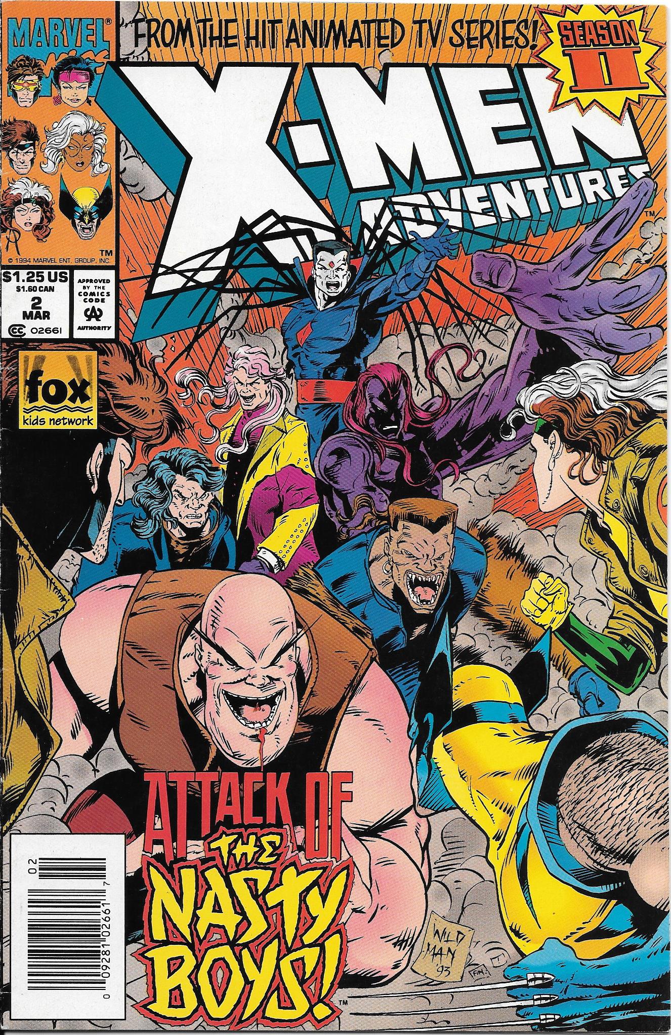 X-Men Adventures #2 (Newsstand) -NM