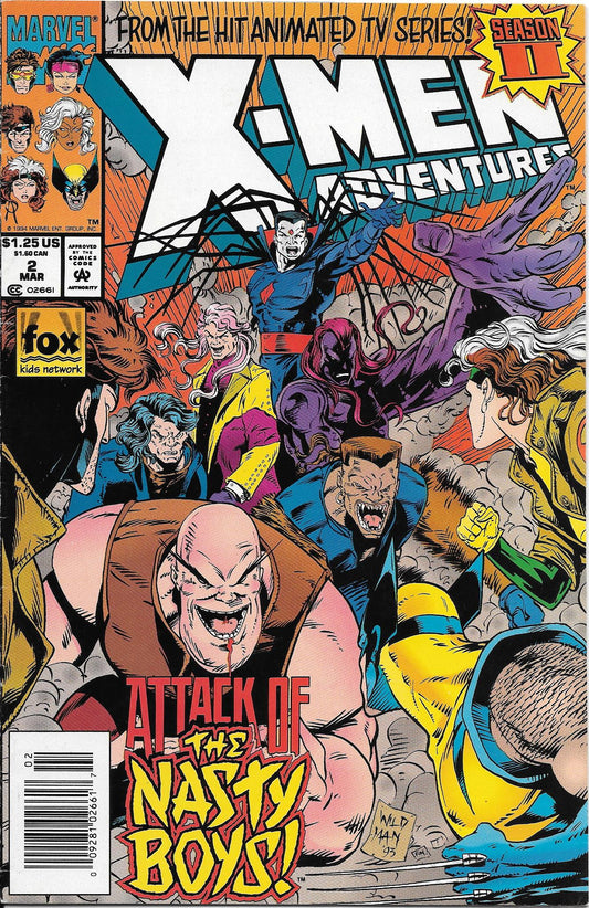 X-Men Adventures #2 (Newsstand) -NM