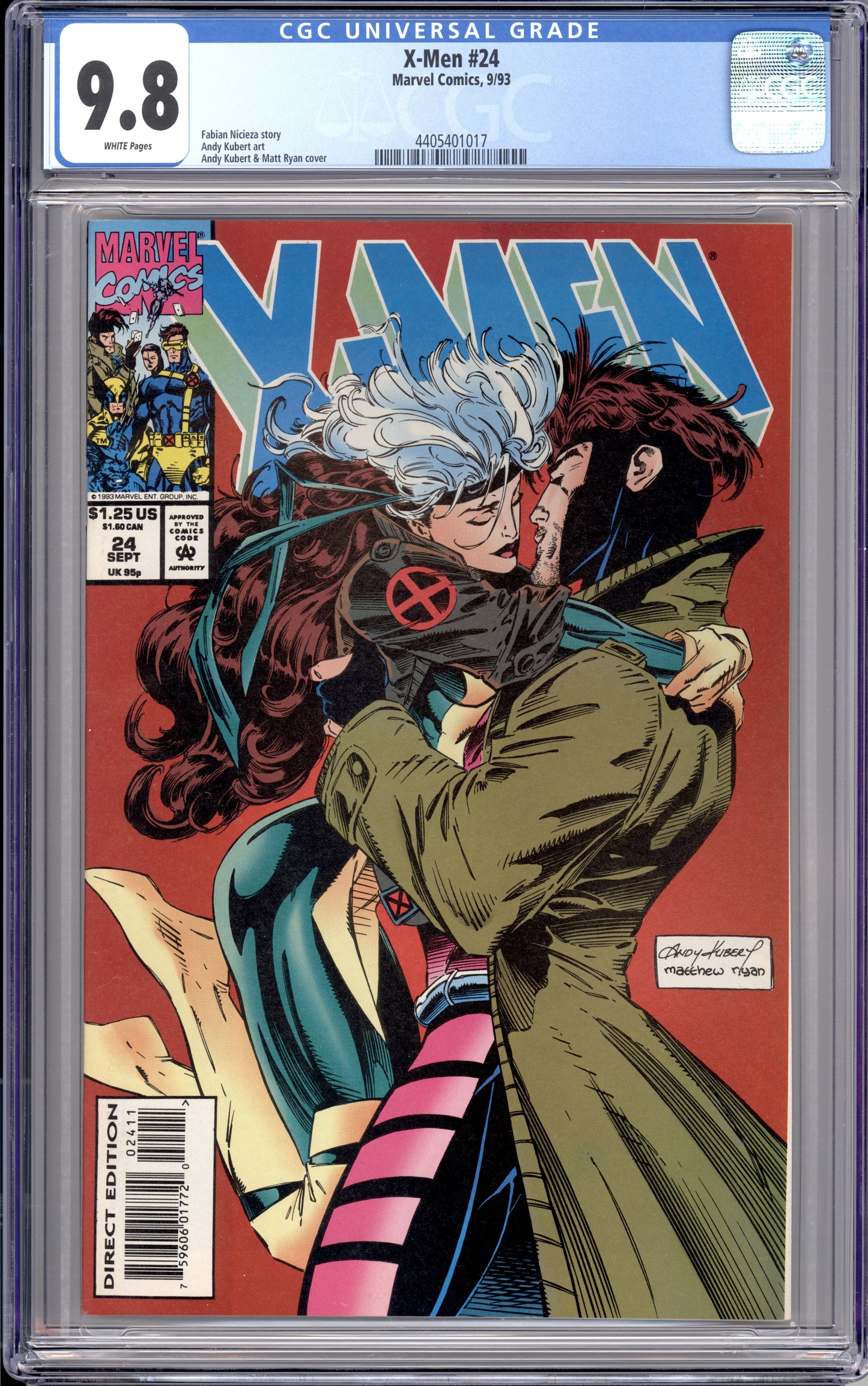 X-Men #24 (9.8) "CGC"