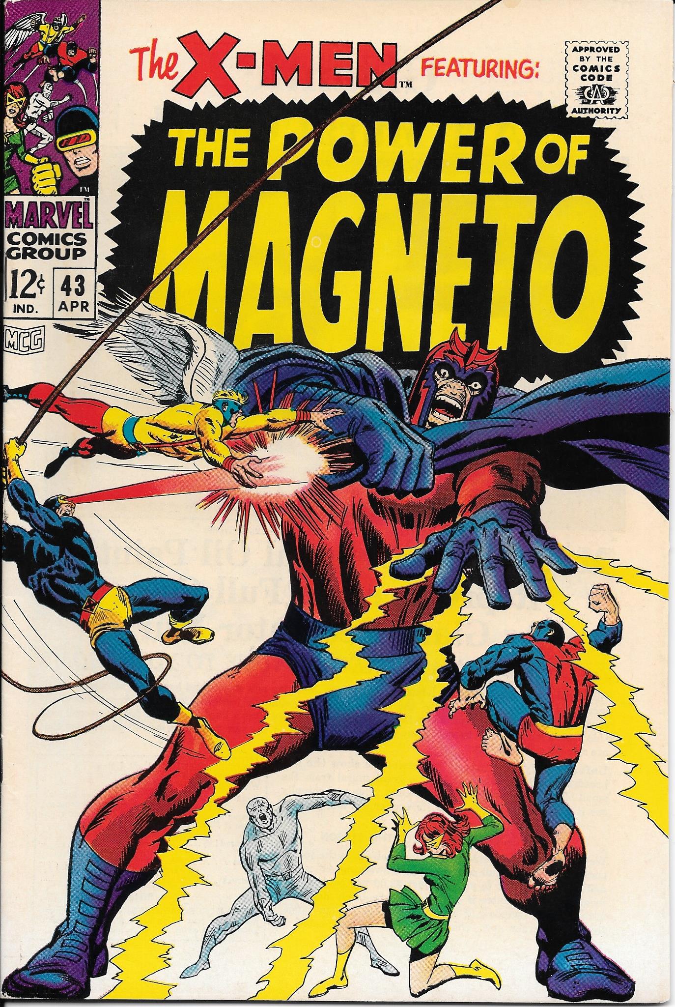 Uncanny X-Men #43 (1968) VF+