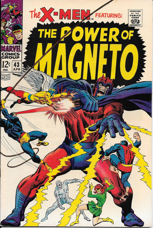 Uncanny X-Men #43 (1968) VF+