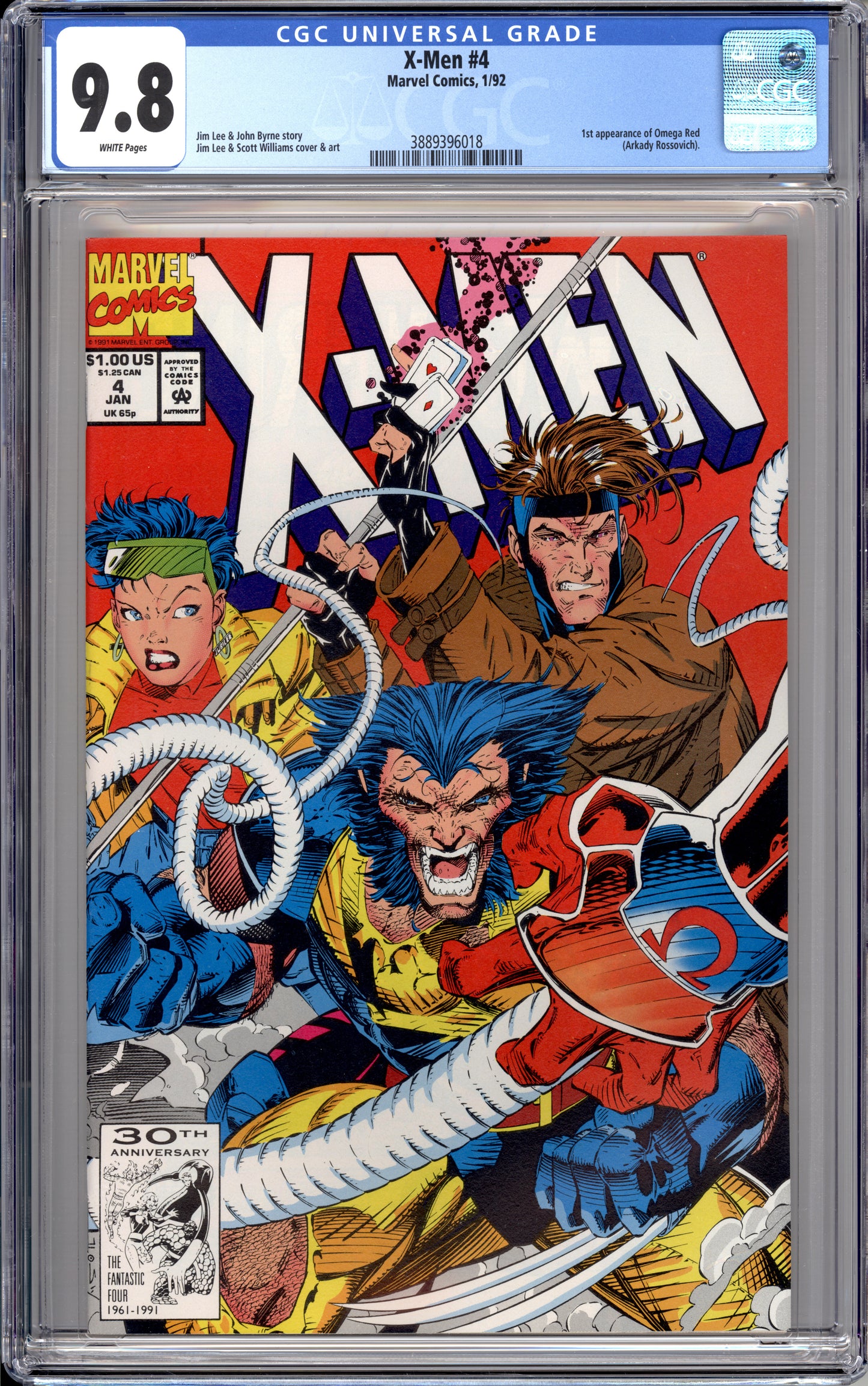X-Men #4 (9.8) "CGC"