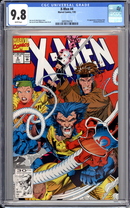 X-Men #4 (9.8) "CGC"